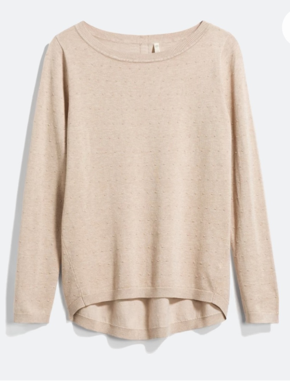 Teeberry & Weave Kaydin Dot Stitch Pullover Sz XL EUC